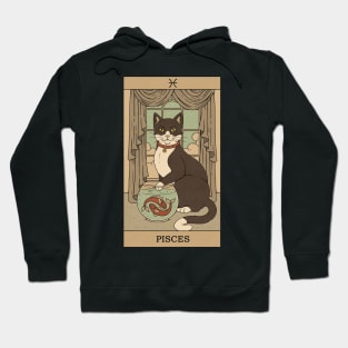 Pisces Cat Hoodie